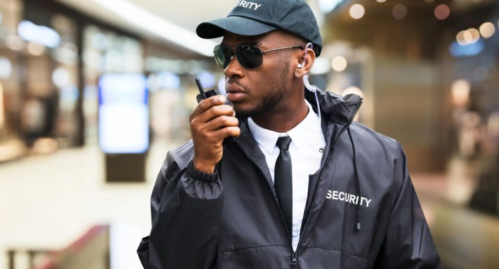 uniformed security guards